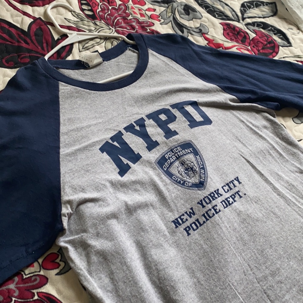 New York NYPD City Police Medium-sleeve shirt